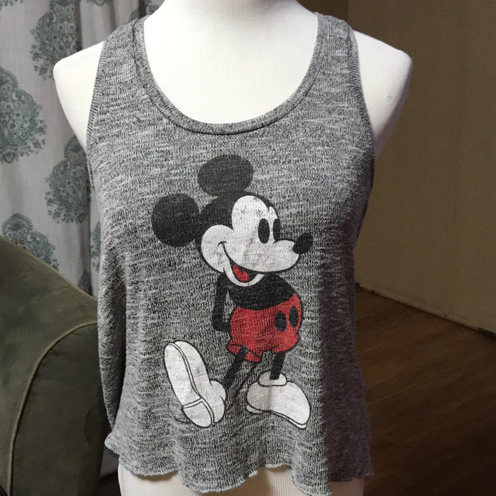 Mickey Mouse Tank Top Disney in EUC XL Gray
